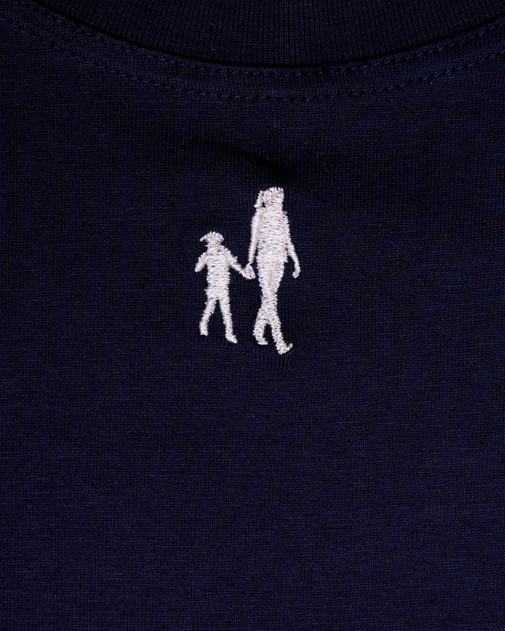 Playera  Azul M.