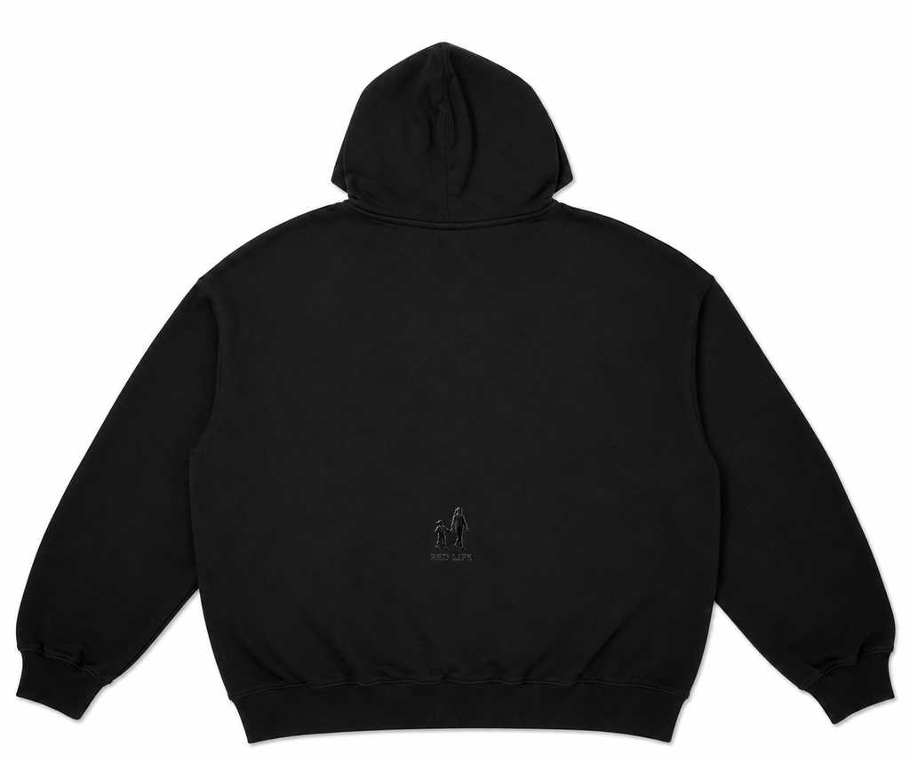 Hoodie Oversize Negra