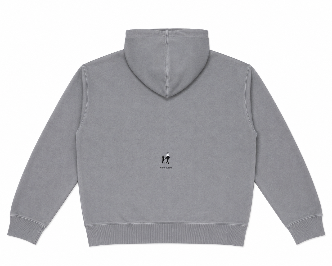 Hoodie Oversize gris claro