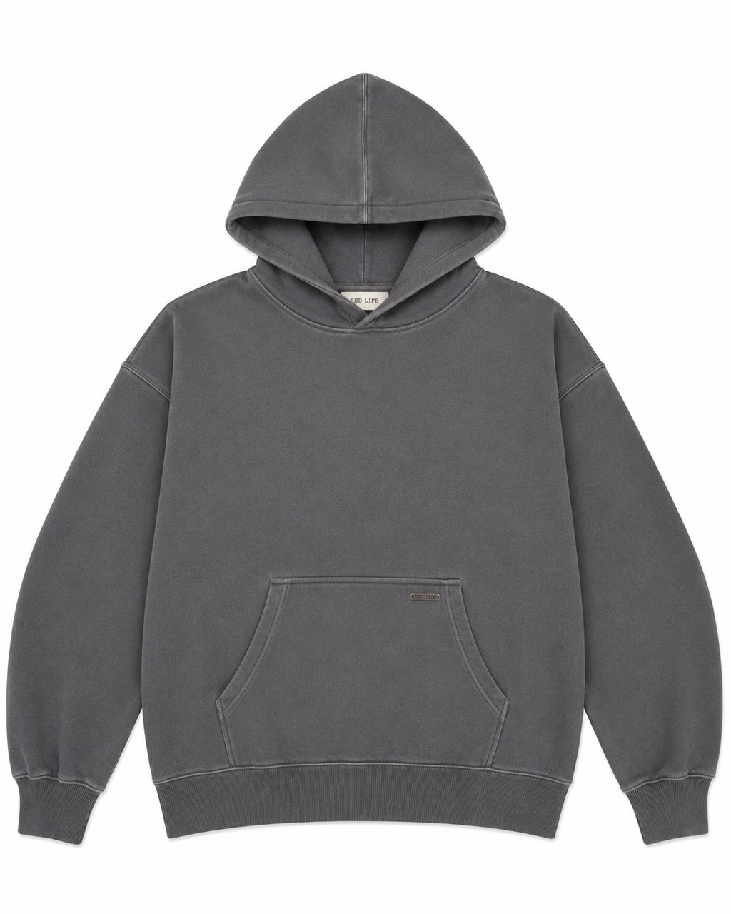 Hoodie Oversize gris obscuro