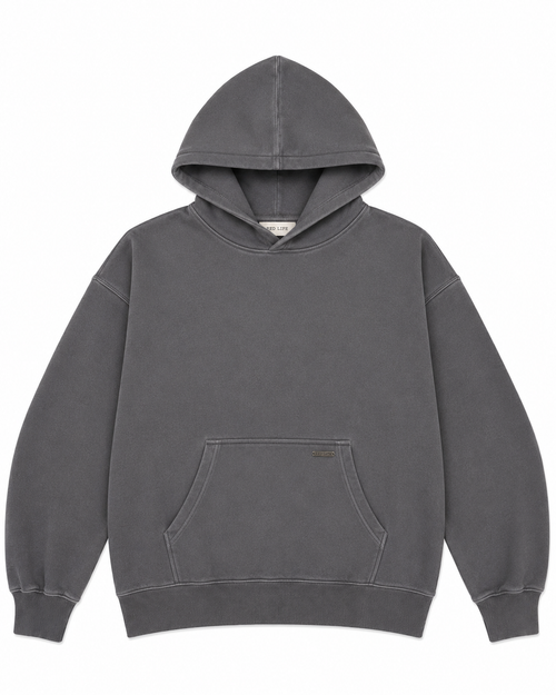 Hoodie Oversize gris obscuro