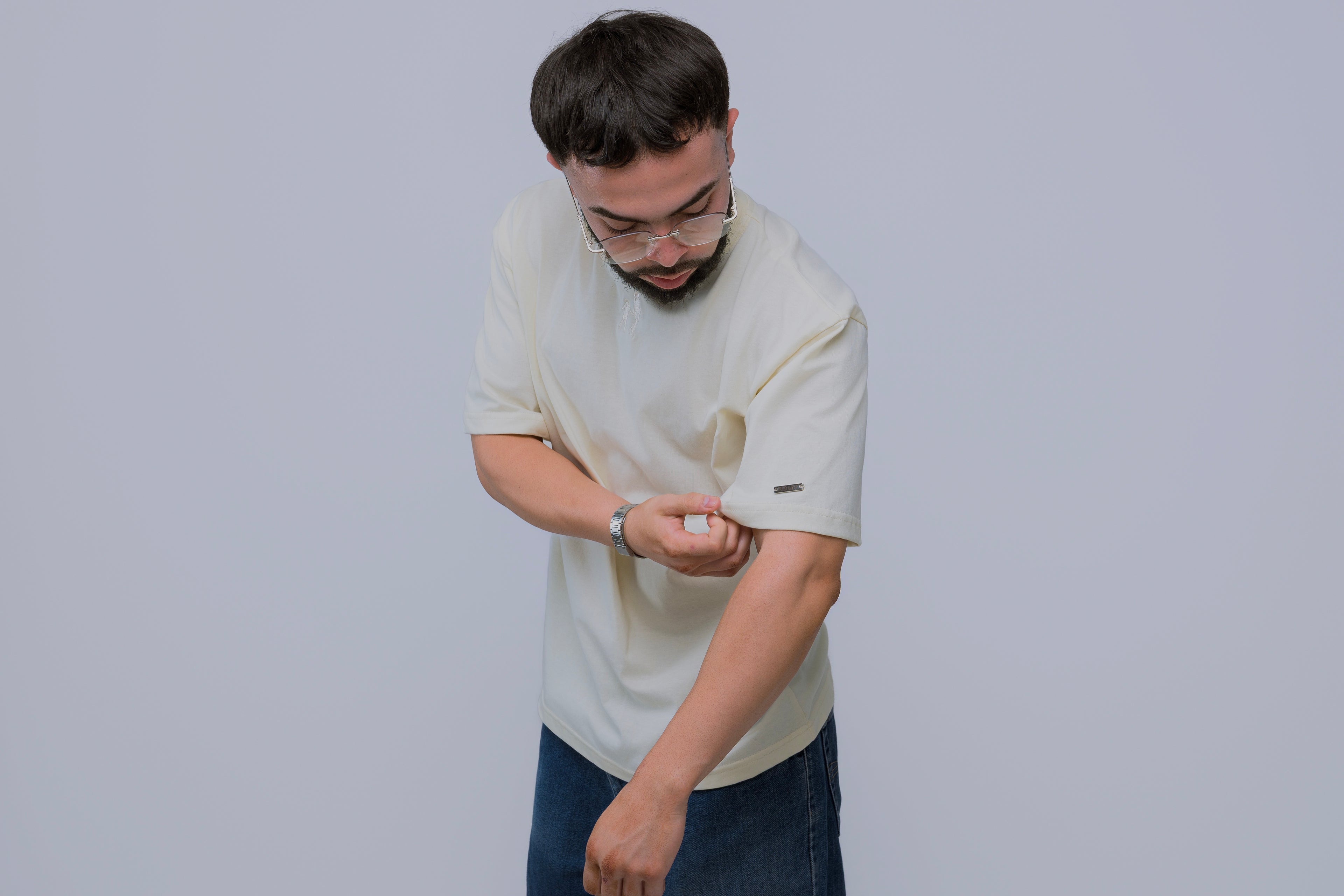 Playera Hueso